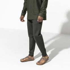 Best Sale 👏 Birkenstock Gizeh Birko-Flor Nubuck Mocha 🥰 -men-sandals Shop 43753 f look m