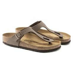 Best Sale 👏 Birkenstock Gizeh Birko-Flor Nubuck Mocha 🥰 -men-sandals Shop 43753 pair