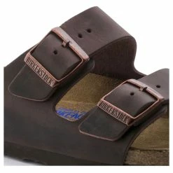 Best deal 🌟 Birkenstock Arizona Oiled Leather Habana ✨ -men-sandals Shop 452761 detail 1