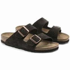 Hot Sale 🎉 Birkenstock Arizona Suede Leather Mocha 🧨 -men-sandals Shop 51903 pair