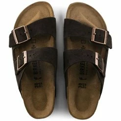 Hot Sale 🎉 Birkenstock Arizona Suede Leather Mocha 🧨 -men-sandals Shop 51903 top