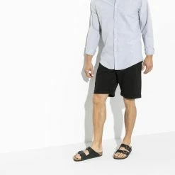 Top 10 ❤️ Birkenstock Arizona Oiled Leather Black 🔥 -men-sandals Shop 552113 detail 4