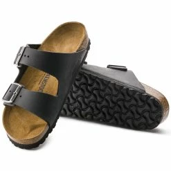 Top 10 ❤️ Birkenstock Arizona Oiled Leather Black 🔥 -men-sandals Shop 552113 sole