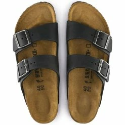 Top 10 ❤️ Birkenstock Arizona Oiled Leather Black 🔥 -men-sandals Shop 552113 top