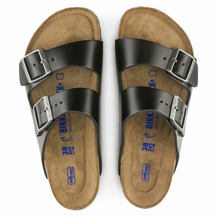 Cheapest π₯° Birkenstock Arizona Smooth Leather Amalfi Black βοΈ 6 Cheapest π₯° Birkenstock Arizona Smooth Leather Amalfi Black βοΈ - Image 6