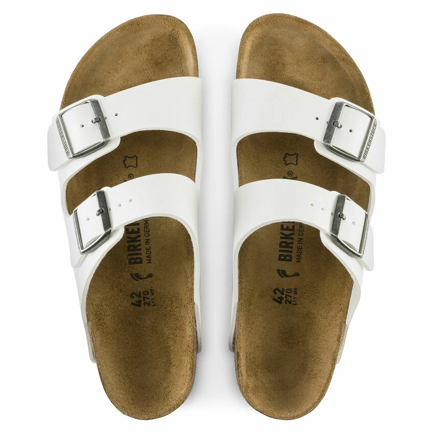 Brand new โญ Birkenstock Arizona Birko-Flor White ๐ 9 Brand new โญ Birkenstock Arizona Birko-Flor White ๐ - Image 9