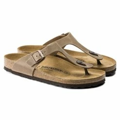 Best Pirce 🌟 Birkenstock Gizeh Oiled Leather Tobacco Brown 🌟 -men-sandals Shop 943811 pair