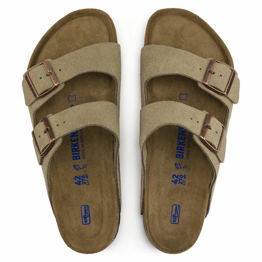 Budget π Birkenstock Arizona Suede Leather Taupe π 6 Budget π Birkenstock Arizona Suede Leather Taupe π - Image 6