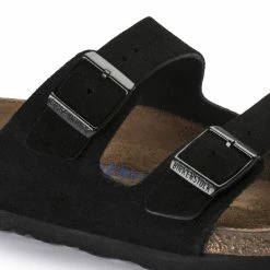 Deals 😉 Birkenstock Arizona Suede Leather Black 🧨 -men-sandals Shop 951321 detail 1