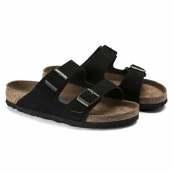 Deals 😉 Birkenstock Arizona Suede Leather Black 🧨 -men-sandals Shop 951321 pair