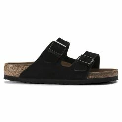 Deals 😉 Birkenstock Arizona Suede Leather Black 🧨 -men-sandals Shop 951321 side